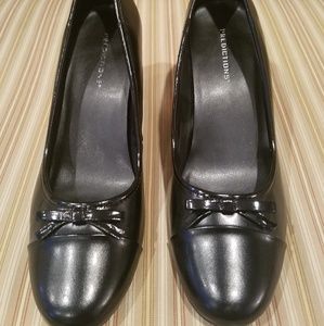 Black heels, size 7.